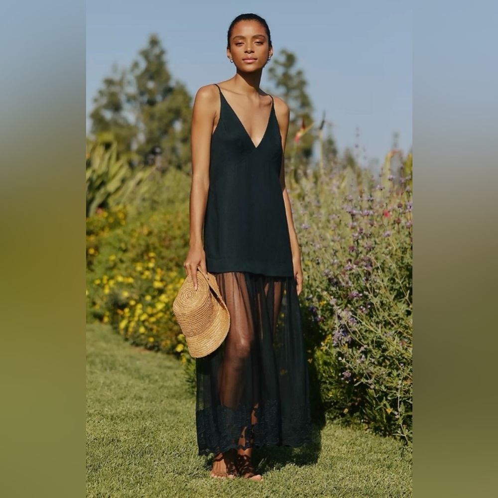 Black Maxi Dress from Anthropologie